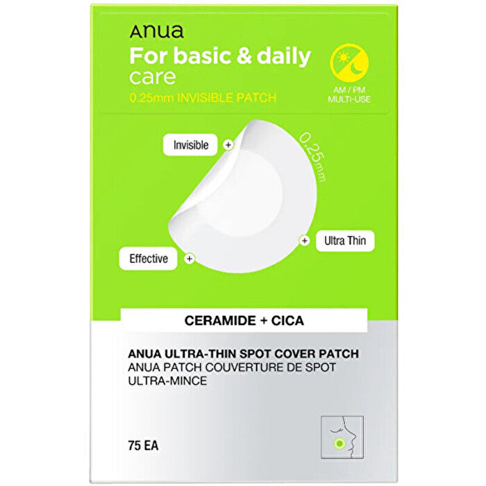 Anua Ultra-thin Spot Cover Patch - Hydrokoloidní Náplasti ( 75 Ks )