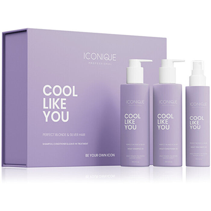 ICONIQUE Professional Cool Like You Set - Cool And Bright Blonde
