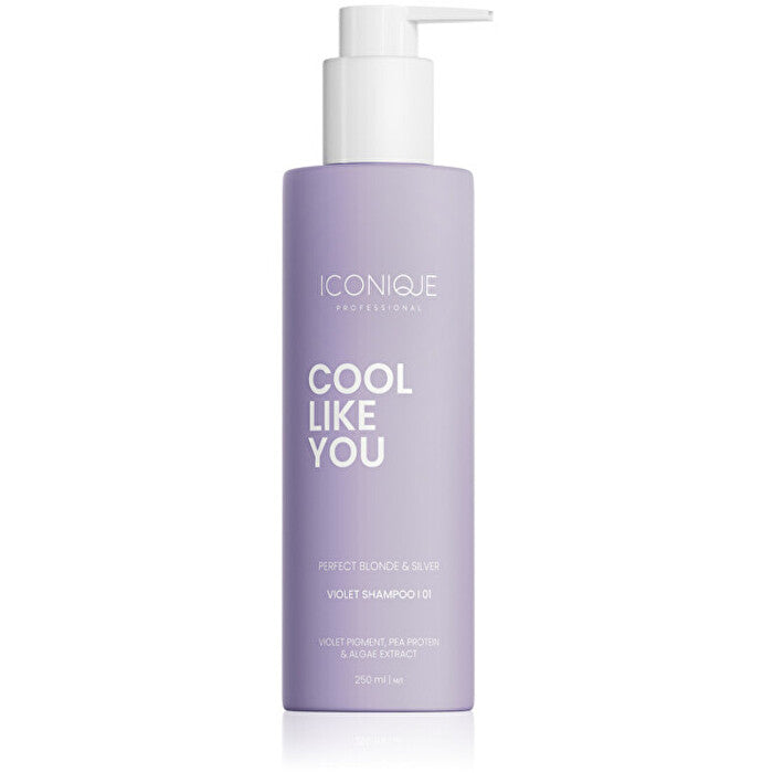 ICONIQUE Professional Cool Like You Violet Shampoo - Cool And Bright Blonde 250ml