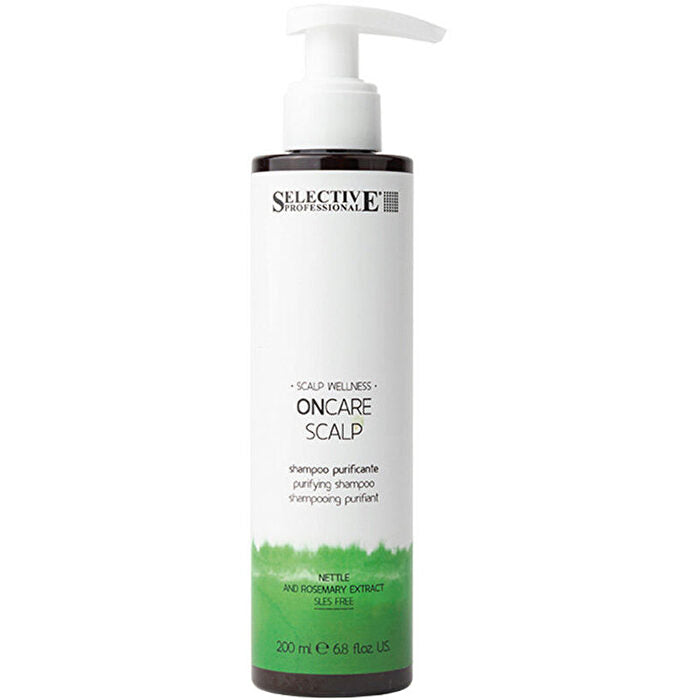 Selective Professional Oncare Scalp Purifying Shampoo - Čisticí šampon Proti Lupům 200ml