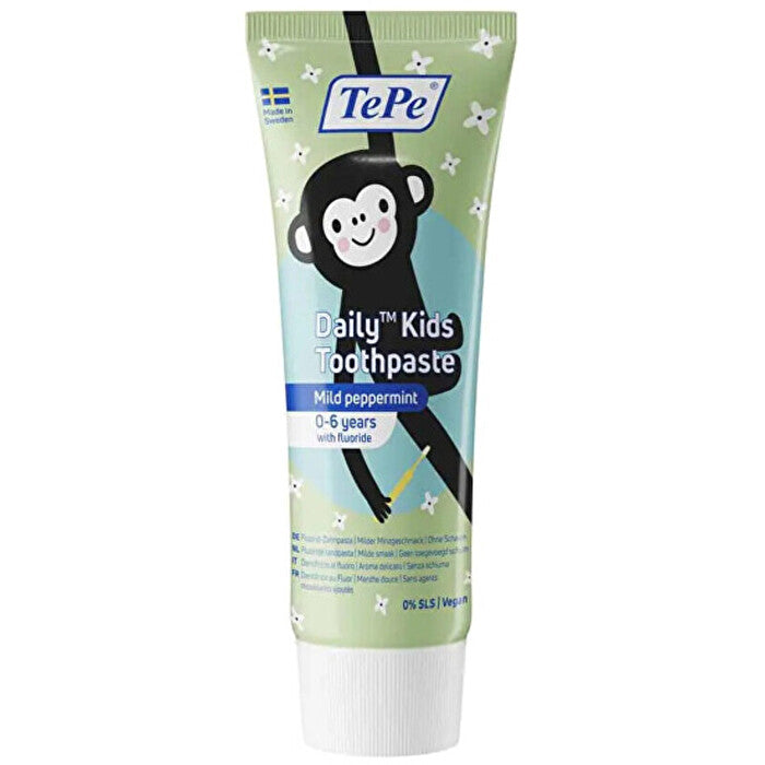 TePe Daily Kids Toothpaste - Dětská Zubní Pasta 50ml