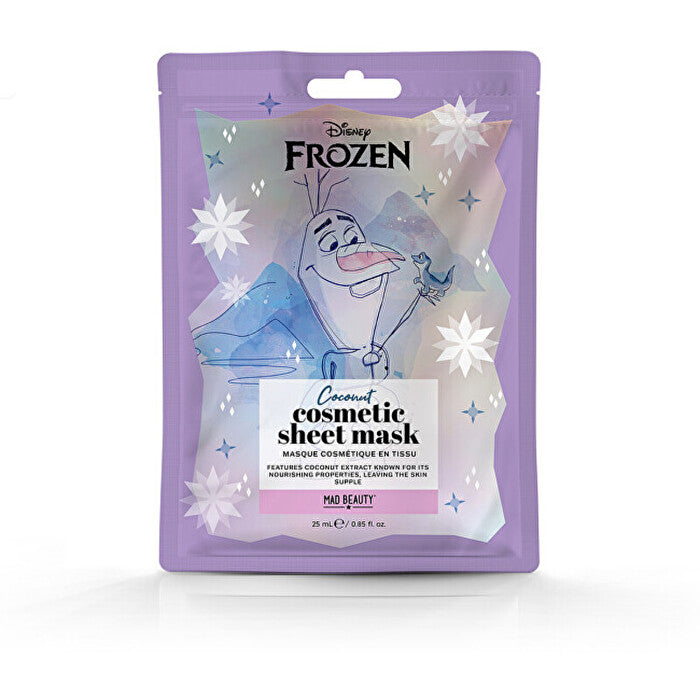 Mad Beauty Olaf Frozen Mask - Plátýnková Maska 25ml