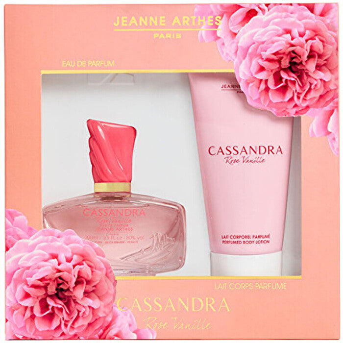 Jeanne Arthes Cassandra Rose Vanille Gift Set Eau De Parfum 100ml And Body Lotion 150ml 100ml