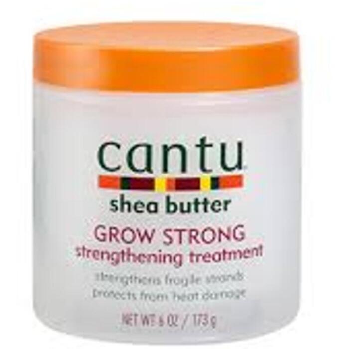 Cantu Shea Butter Grow Strong Strengthening Treatment - Vlasová Kúra Pro Tepelnou úpravu Vlasů 173ml