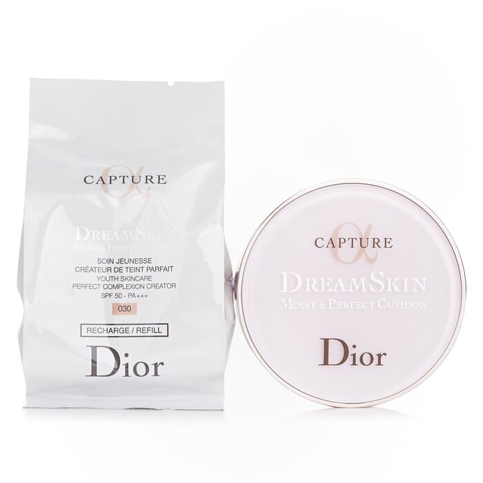 Christian Dior Capture Dreamskin Moist & Perfect Cushion SPF 50 With Extra Refill - # 030 (Medium Beige 2x15g/0.5oz