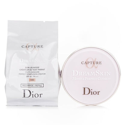 Christian Dior Capture Dreamskin Moist & Perfect Cushion SPF 50 With Extra Refill - # 030 (Medium Beige 2x15g/0.5oz