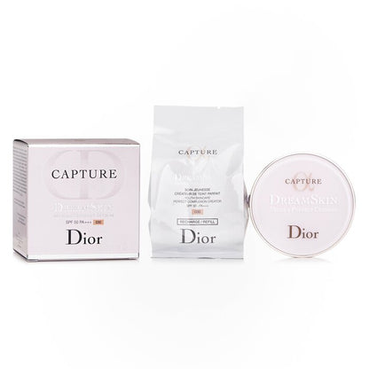 Christian Dior Capture Dreamskin Moist & Perfect Cushion SPF 50 With Extra Refill - # 030 (Medium Beige 2x15g/0.5oz