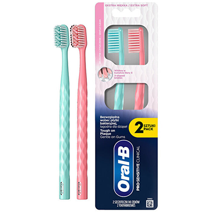 Oral B Pro Sensitive-clinical Toothbrush - Toothbrush (2 Pcs)