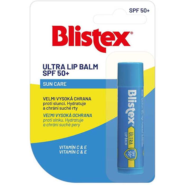 Blistex Ultra Lip Balm Spf50+ - Hydratační Balzám Na Rty 4.2g