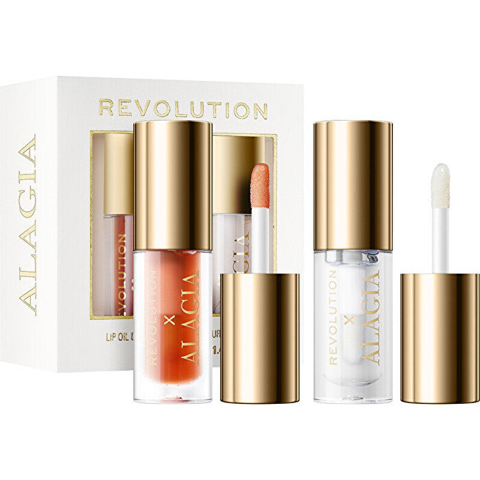 Makeup Revolution Alagia Lip Oil Duo - Lip Oil Set