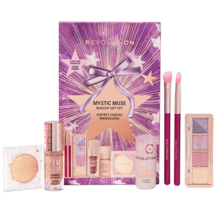 Makeup Revolution Beauty Mystic Muse Shimmer Make-up Set - Dárková Sada