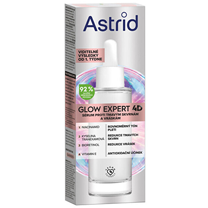Astrid Glow Expert Serum - Serum Proti Tmavým Skvrnám A Vráskám 30ml