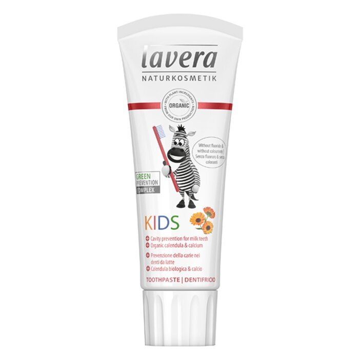 Lavera Toothpaste for Kids - With Organic Calendula & Calcium 75ml/2.5oz