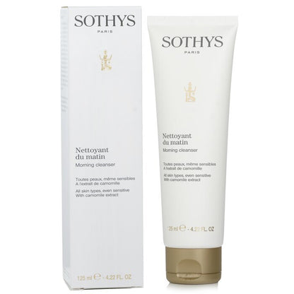Sothys Morning Cleanser - For All Skin Types, Even Sensitive, With Camomile Extract 125ml/4.2oz