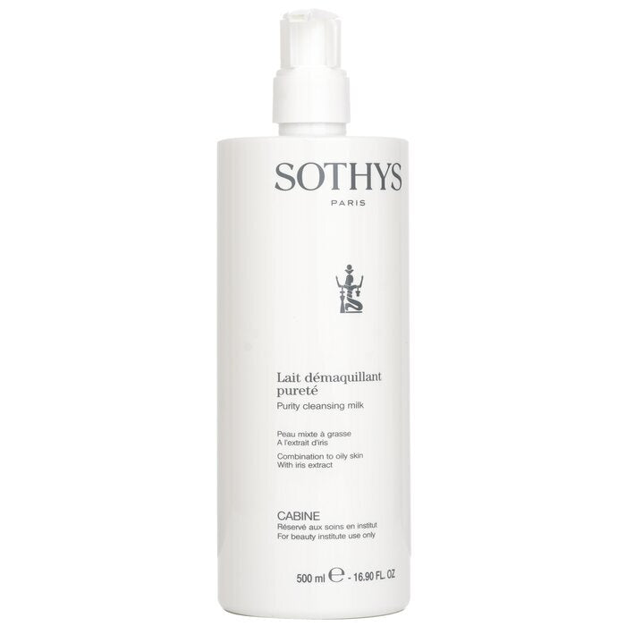Sothys Purity Cleansing Milk - For Combination to Oily Skin, With Iris Extract (Salon Size) 500ml/16.9oz