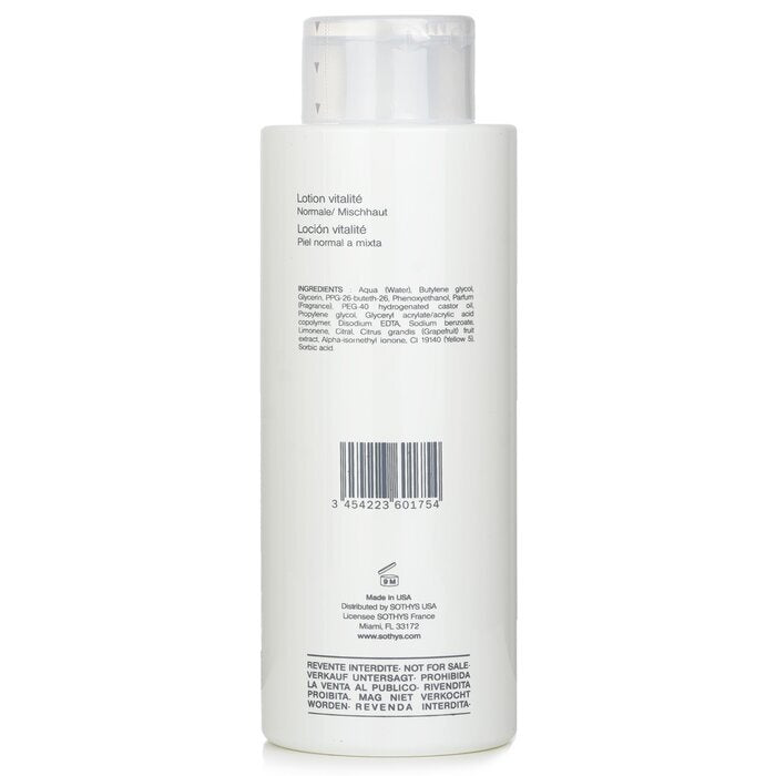 Sothys Vitality Lotion - For Normal to Combination Skin, With Grapefruit Extract  (Salon Size) 500ml/16.9oz