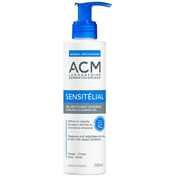 Acm Sensitelial Cleansing Gel - Ultra Nourishing Cleansing Gel 200ml