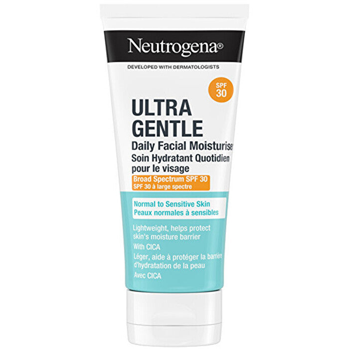 Neutrogena Ultra Gentle Facial Mosturiser Spf 30 - Hydratační Pleťový Krem 100ml