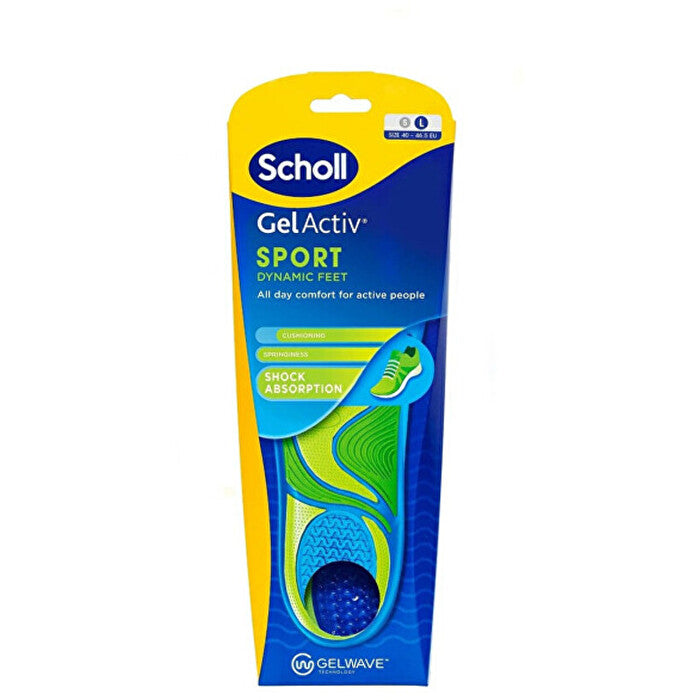 Scholl Gelactiv Sport Insole ( 1 Pár ) - Gelove Vložky Do Bot