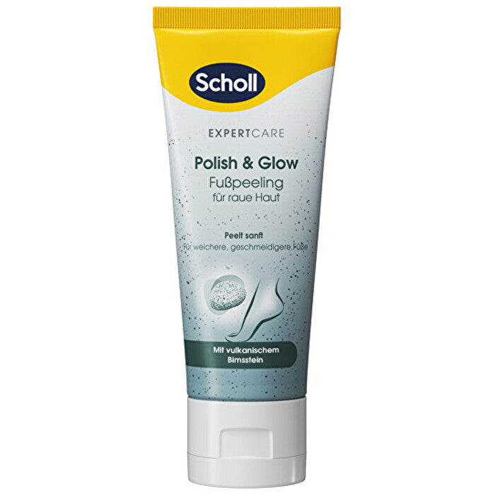 Scholl Polish & Glow Foot Scrub - Peeling Na Chodidla 75ml