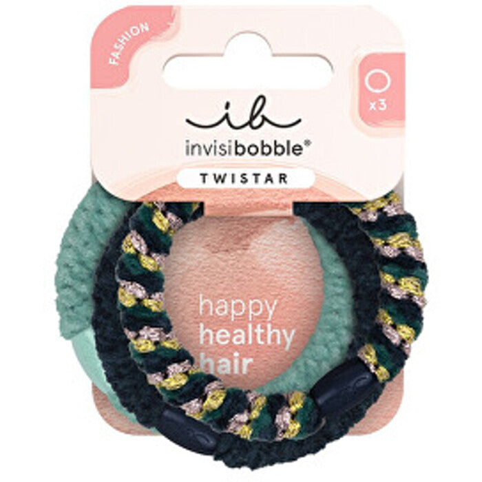 Invisibobble Twistar Blue Balance - Gumička Do Vlasů ( 3 Ks )