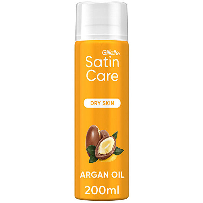 Gillette Satin Care Argan Oil - Gel Na Holení 200ml