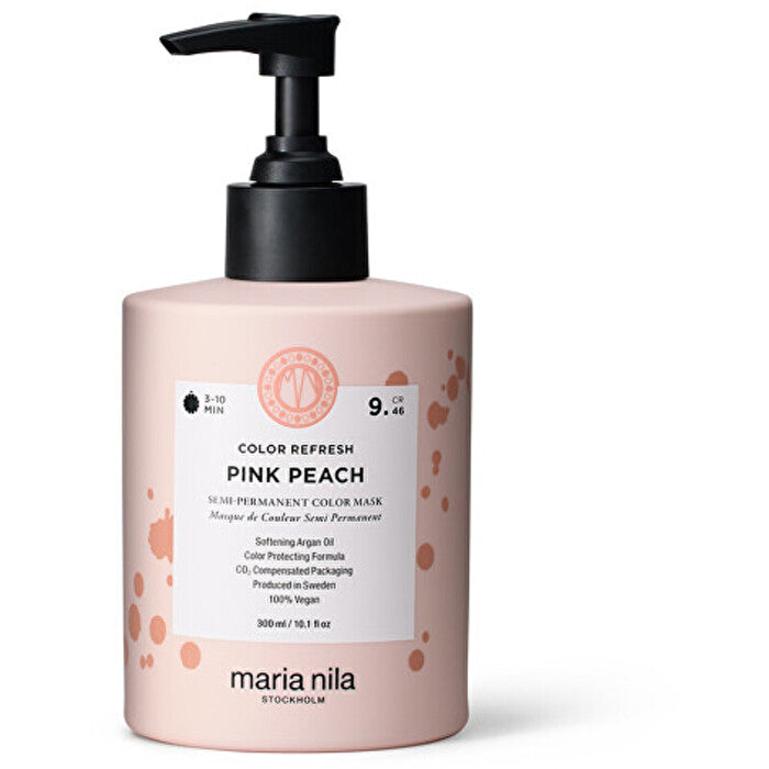Maria Nila Color Refresh Pink Peach Mask 9.46 - Tónovací Maska 100ml