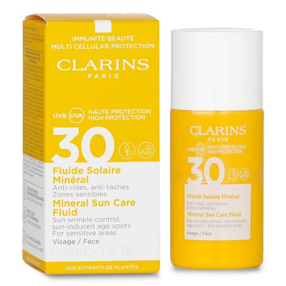Clarins Mineral Sun Care Fluid For Face SPF 30 - For Sensitive Areas 30ml/1oz