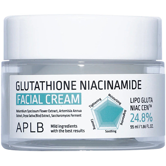 Aplb Glutathione Niacinamide Facial Cream - Rozjasňující Pleťový Krem 55ml