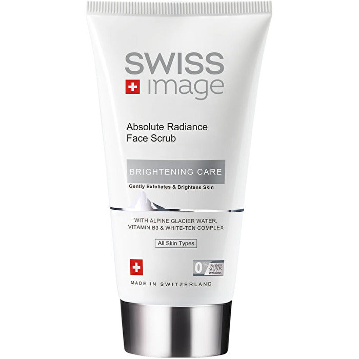 Swiss Image Brightening Care Absolute Radiance Face Scrub - Jemný Exfoliační Rozjasňující Peeling 150ml