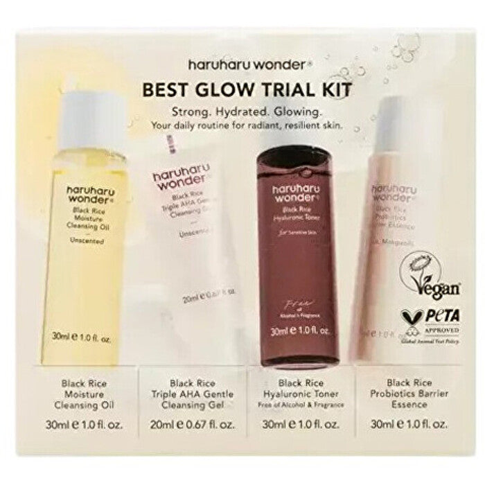 Haruharu Wonder Best Glow Trial Kit - Dárková Sada