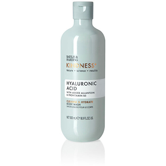 Baylis & Harding Kindness+ Hyaluronic Acid Body Wash - Hydratační Sprchový Gel 500ml