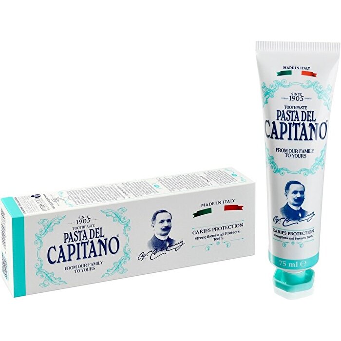 Pasta Del Capitano 1905 Caries Protection Toothpaste - Zubní Pasta Pro Ochranu Proti Plaku A Zubnímu Kazu 75ml