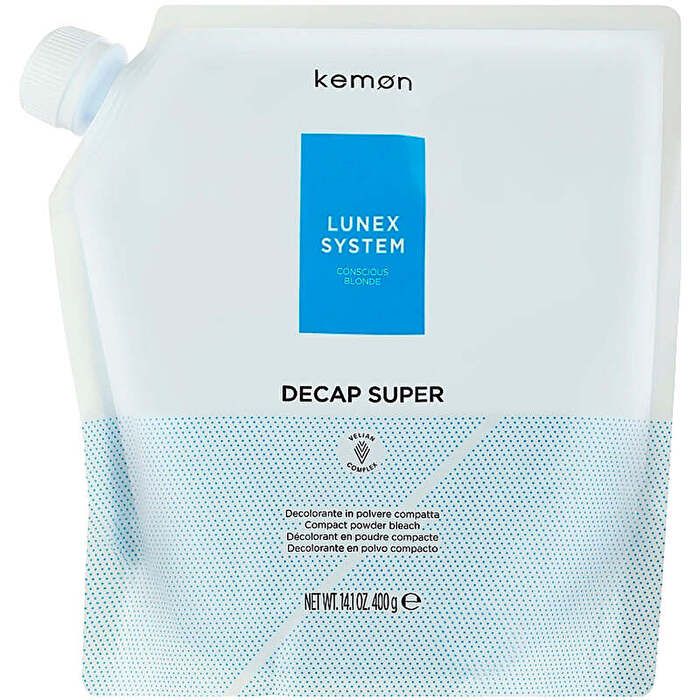 Kemon Lunex System Decap Super - Pudr Pro Zesvětlení Vlasů 400ml