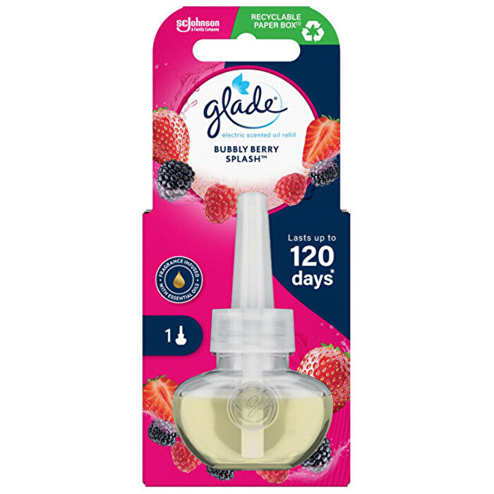Glade Bubble Berry Splash Refill - Náplň Do Elektrickeho Osvěžovače Vzduchu 20ml
