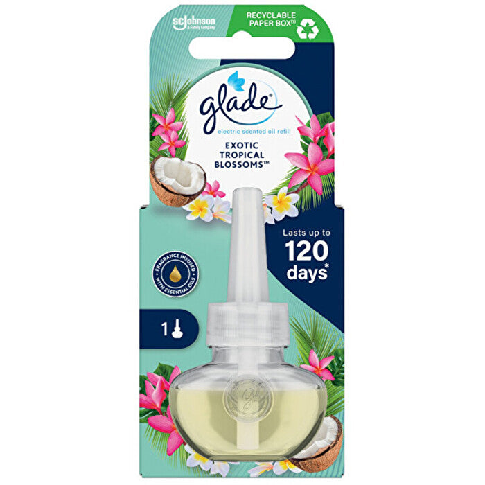 Glade Exotic Tropical Blossoms - Náplň Do Elektrickeho Osvěžovače Vzduchu 20ml