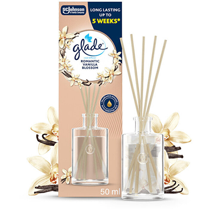 Glade Reeds Vanilla - Tyčinkový Difuzer 50ml