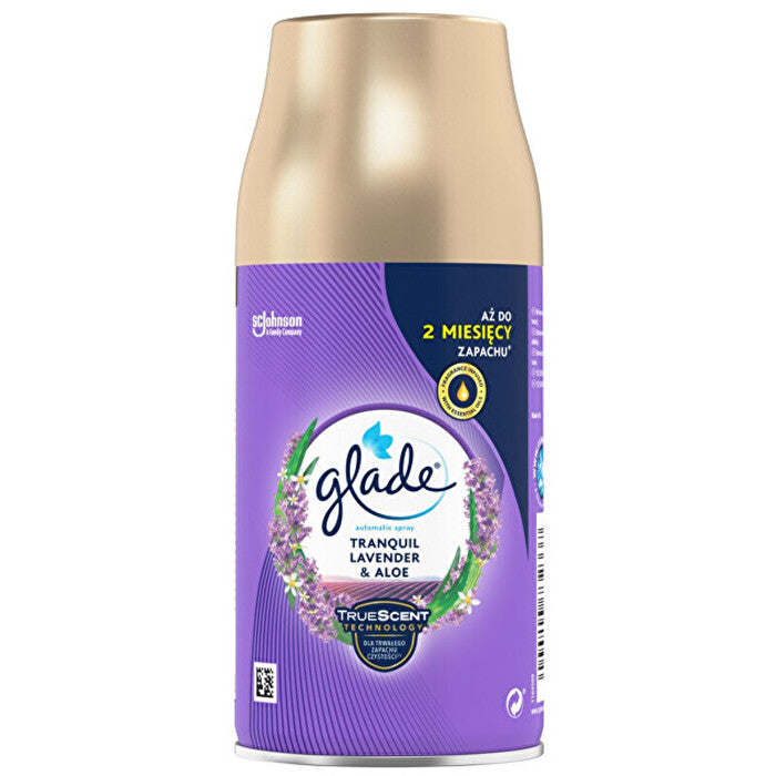 Glade Tranquil Lavender & Aloe Automatic Spray - Náplň Do Osvěžovače Vzduchu 269ml
