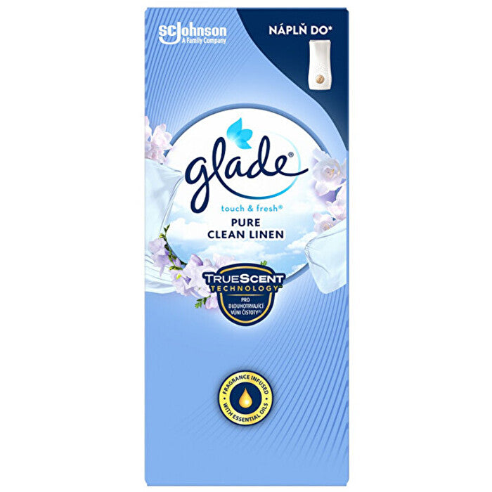 Glade Touch & Fresh Pure Clean Linen Refill - Náplň Do Osvěžovače Vzduchu 10ml