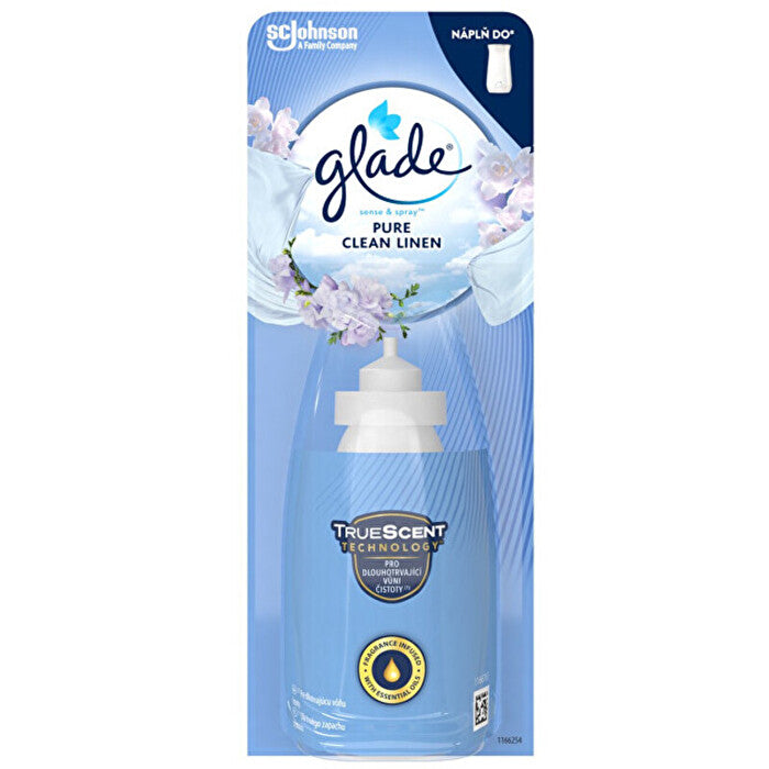 Glade Sense & Spray Pure Clean Linen Refill - Náplň Do Osvěžovače Vzduchu 18ml