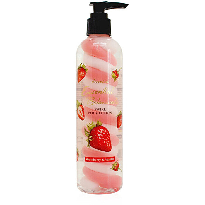 Accentra Strawberry & Vanilla Essential Botanicals Body Milk - Tělove Mleko 300ml