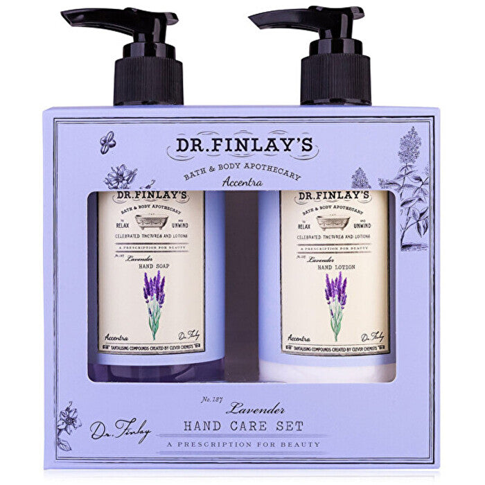 Accentra Lavender Dr. Finlay`s Hand Care Set With Pump - Dárková Sada Peče O Ruce S Pumpičkou