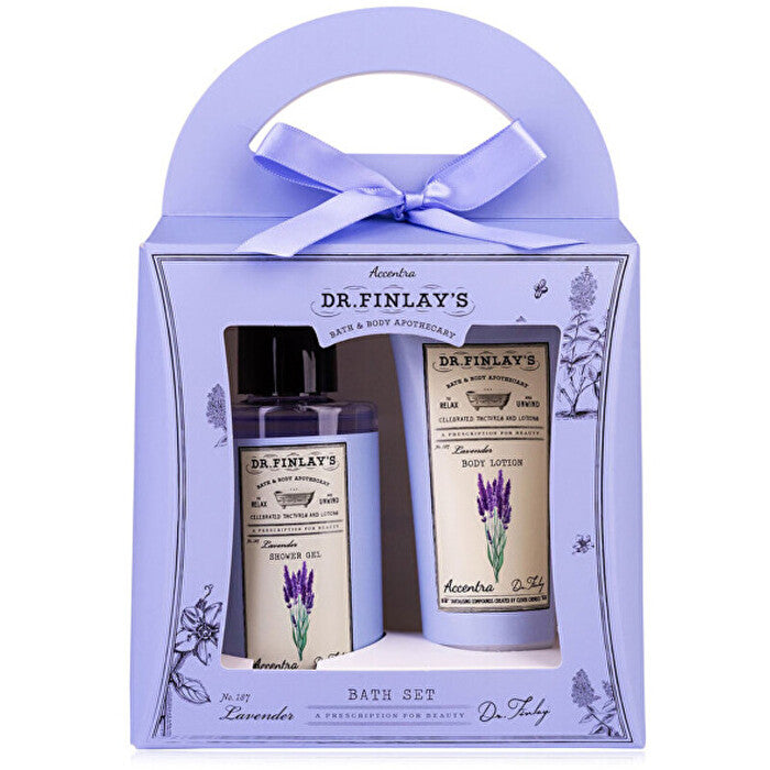 Accentra Lavender Blossom Dr. Finlay`s Body Care Set - Dárková Sada Tělove Peče