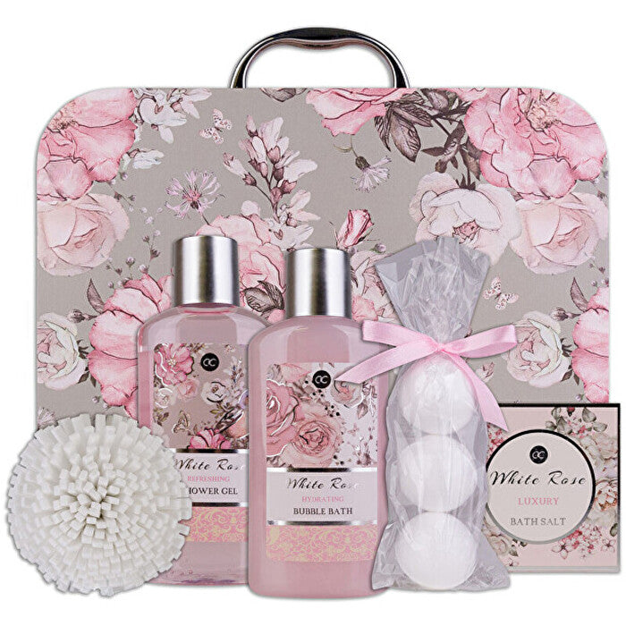 Accentra White Rose Boda Care Gift Box - Dárková Sada V Papírovem Kufříku