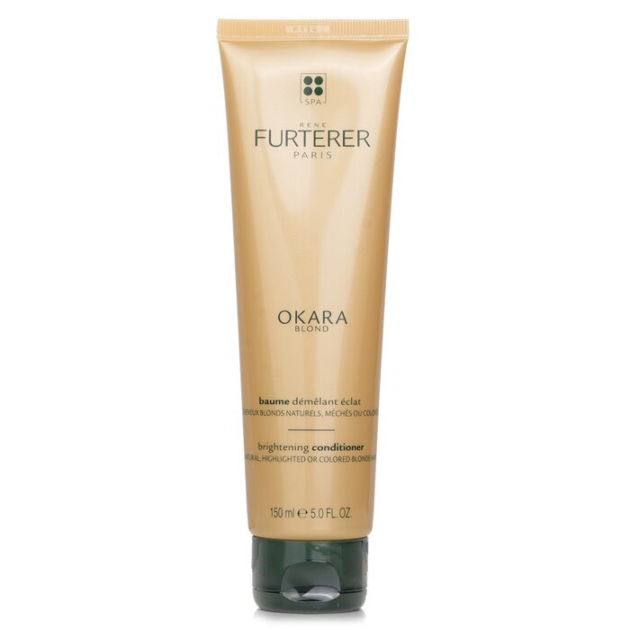 Rene Furterer Okara Blond Brightening Conditioner Natural Highlighted Or Colored Blonde Hair 150ml