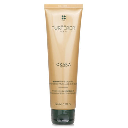 Rene Furterer Okara Blond Brightening Conditioner Natural Highlighted Or Colored Blonde Hair 150ml