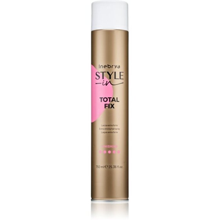 Inebrya Style-in Total Fix Spray - Extra Silný Lak Na Vlasy 750ml