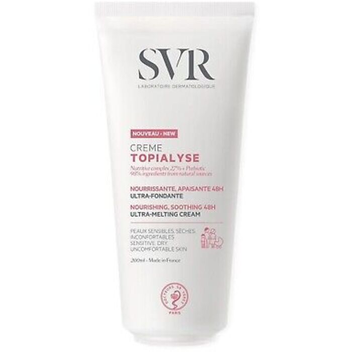 SVR Laboratoire Topialyse Creme - Vyživující Krem Pro Suchou Pleť 400ml