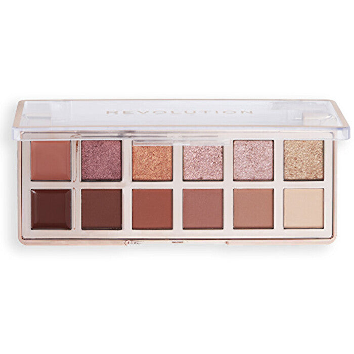 Makeup Revolution The True Icon Warm Nudes Palette - Paletka Očních Stínů 8 4 G 0.0g