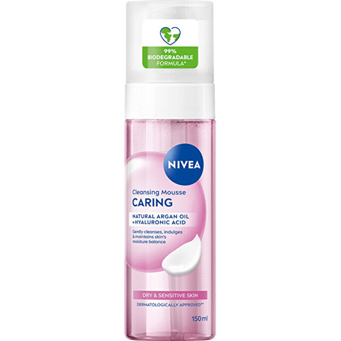 Nivea Cleansing Mousse - Čisticí Pěna Pro Suchou A Citlivou Pleť 150ml